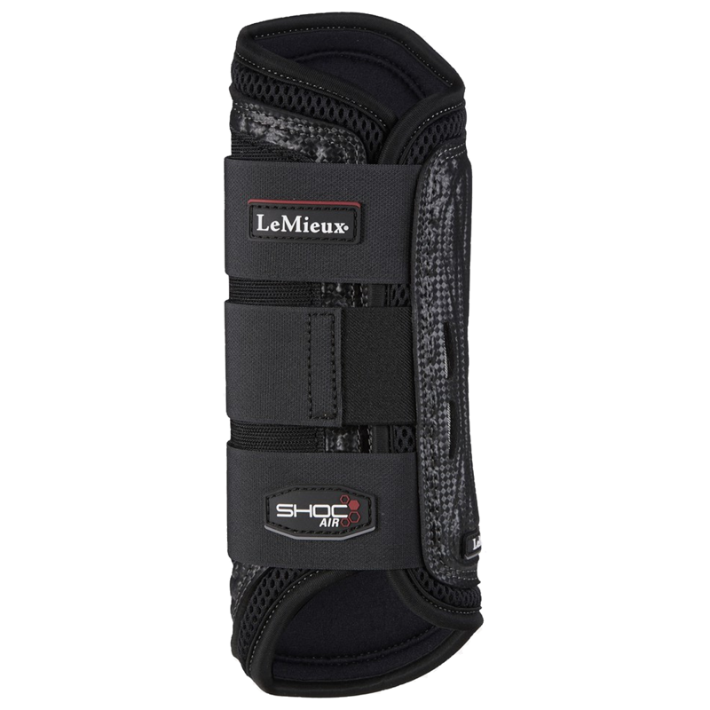 LeMieux Shoc Air XC Hind Boots - Black-2